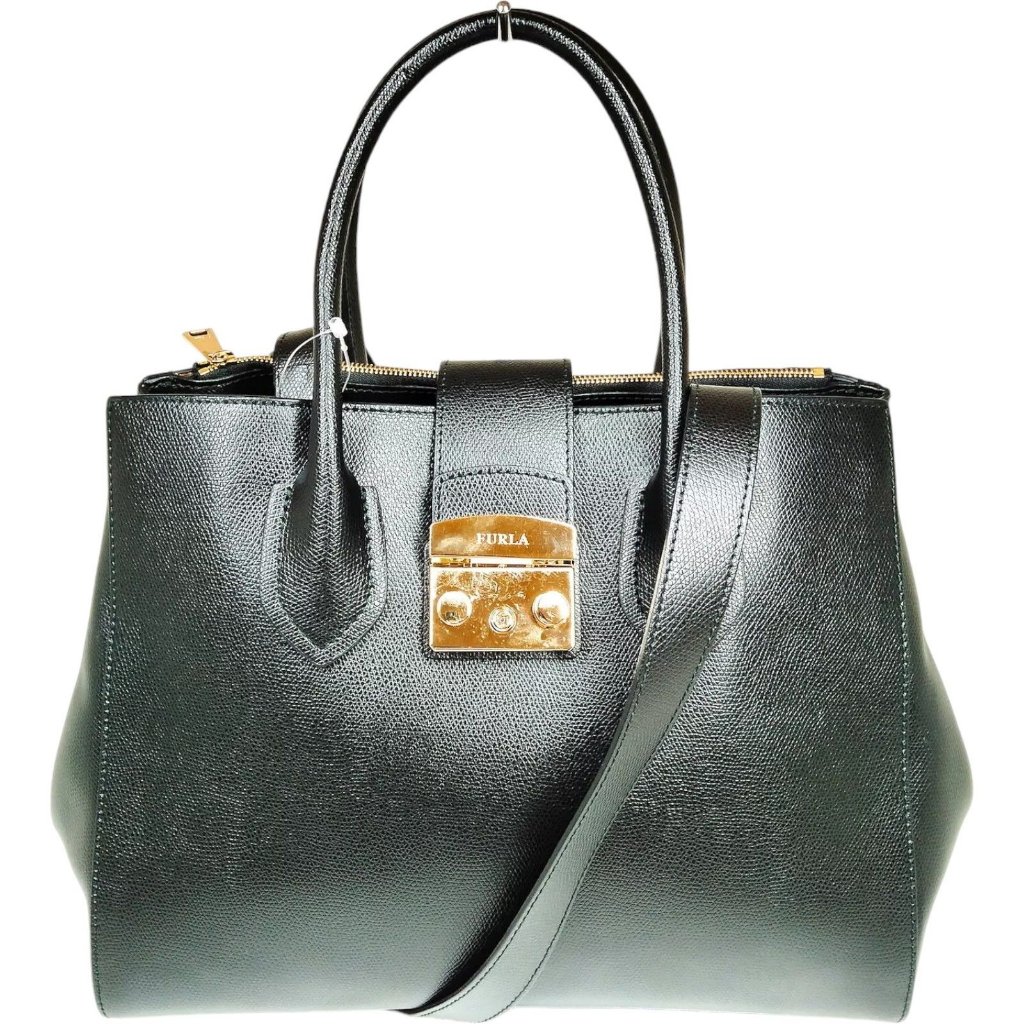 645167bc (L1) Furla Crossbody Bag Black Leather